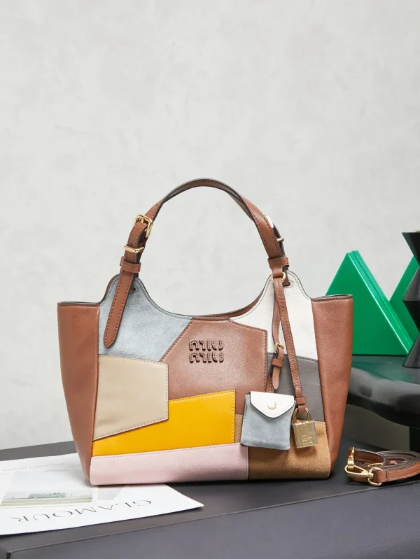 Miu Miu Patchwork Tote Bag image 1