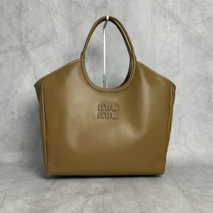 Miu Miu Embossed Logo Tote Bag image 1
