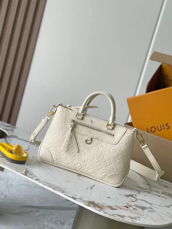 Louis Vuitton Cream Monogram Top Handle Bag image 1