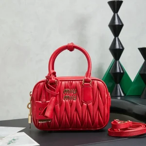 Miu Miu Quilted Top Handle Bag image 1