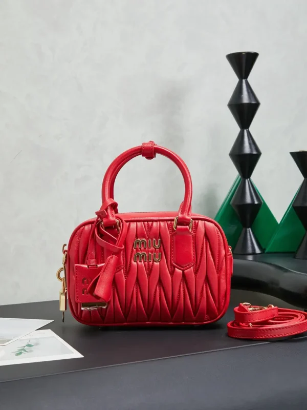 Miu Miu Quilted Top Handle Bag image 1