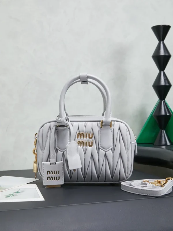 Miu Miu Quilted Top Handle Bag image 1