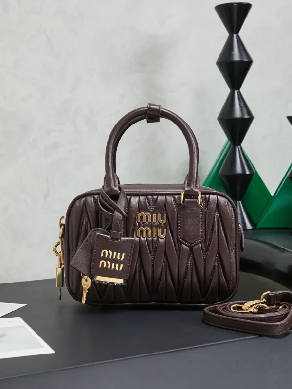 Miu Miu Quilted Top Handle Bag image 1
