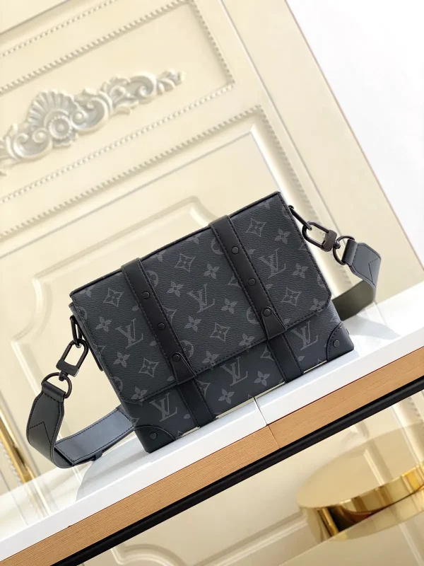 Louis Vuitton Monogram Eclipse Canvas Trunk Crossbody Bag image 1