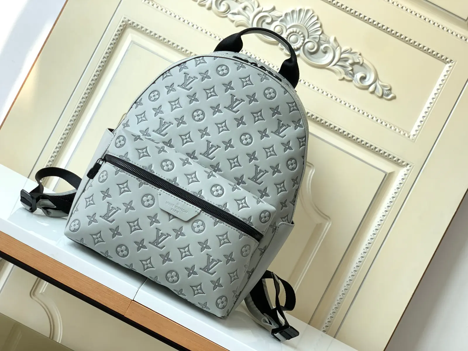 Louis Vuitton Monogram Embossed Discovery Backpack image 1