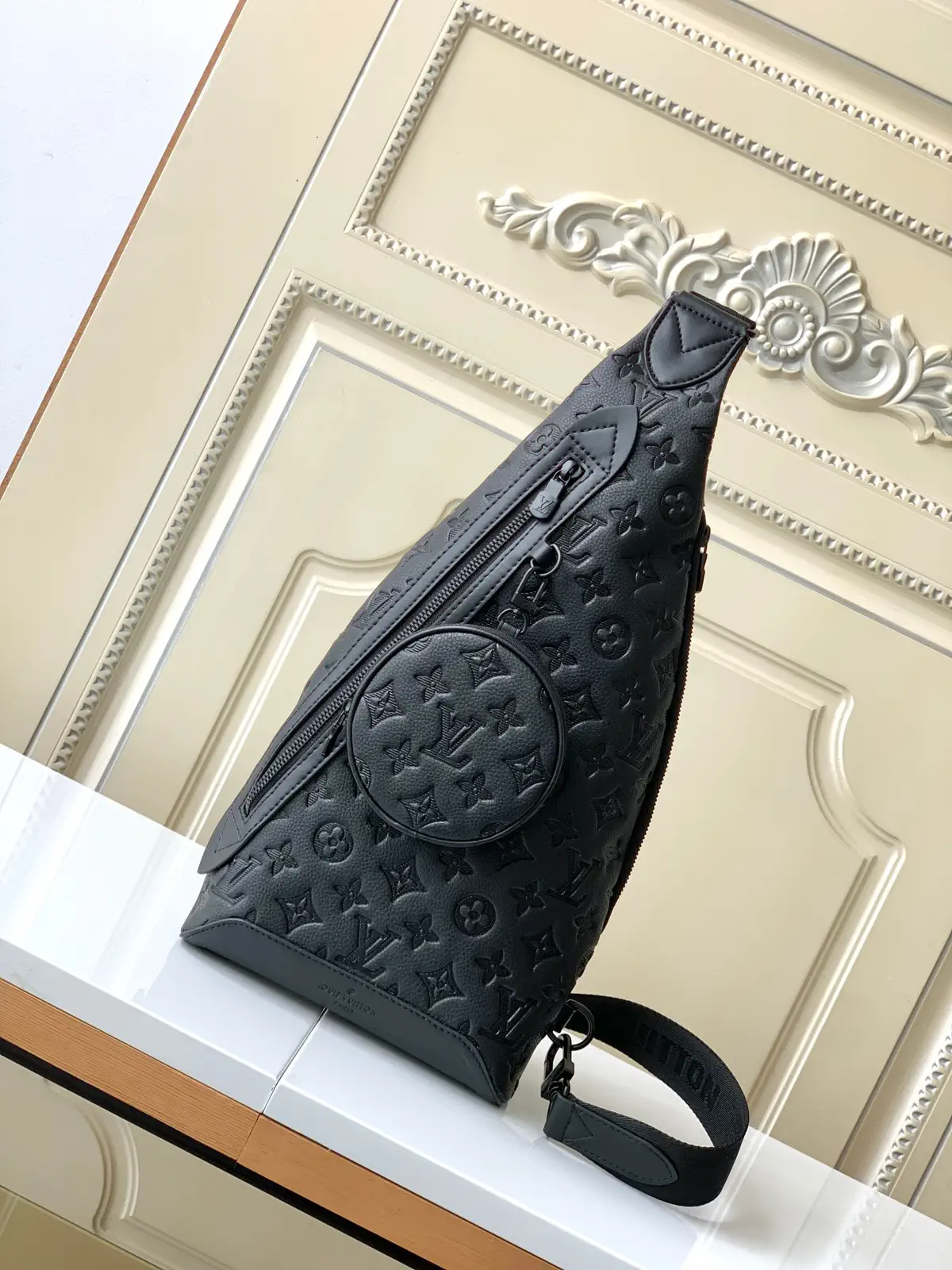 Louis Vuitton Duo Black Monogram Sling Bag image 1