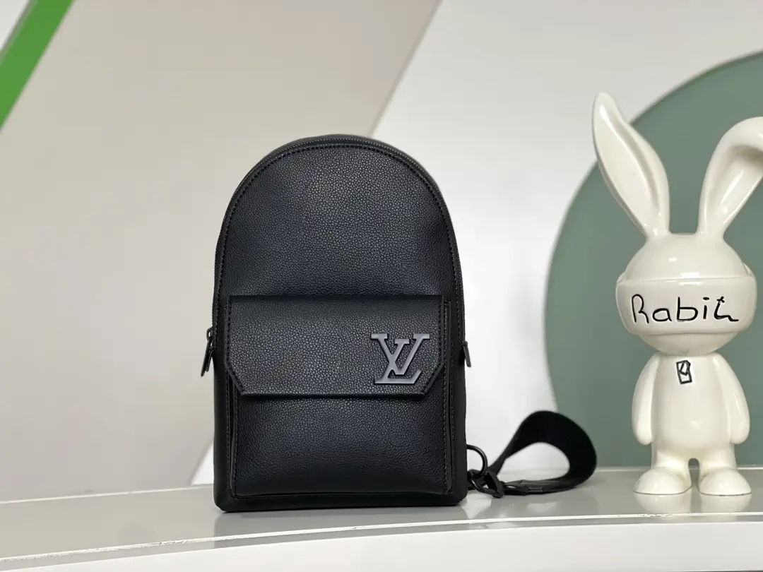 Louis Vuitton Black Pilot Sling Bag image 1