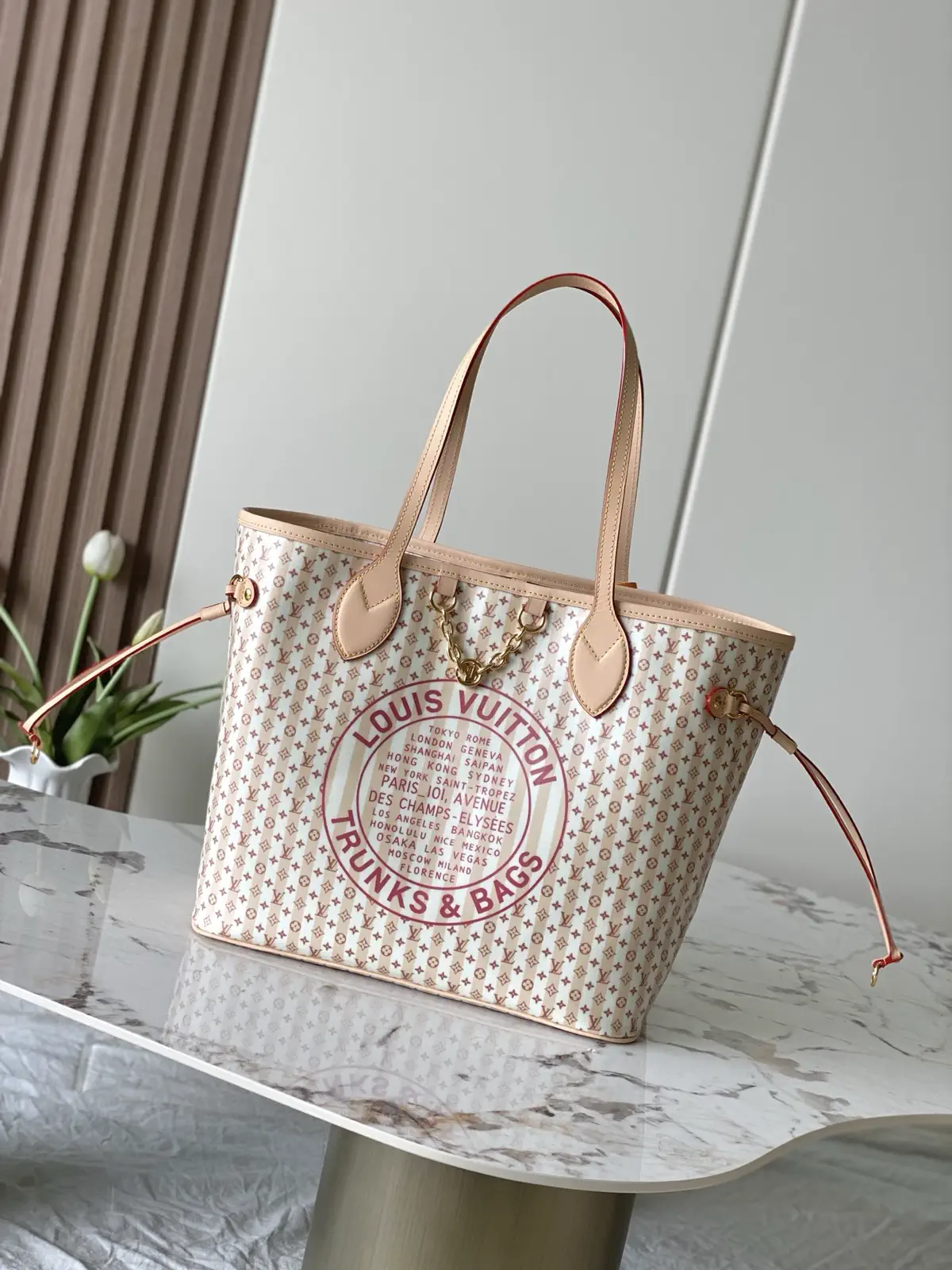 Louis Vuitton Neverfull MM Monogram Canvas Tote Bag image 1