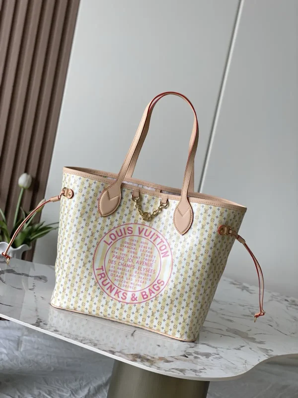 Louis Vuitton Stamp Series Neverfull MM Monogram Tote Bag image 1