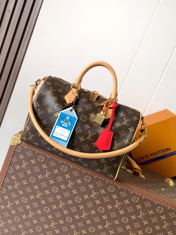 Louis Vuitton Monogram Speedy Soft 30 Top Handle Bag image 1