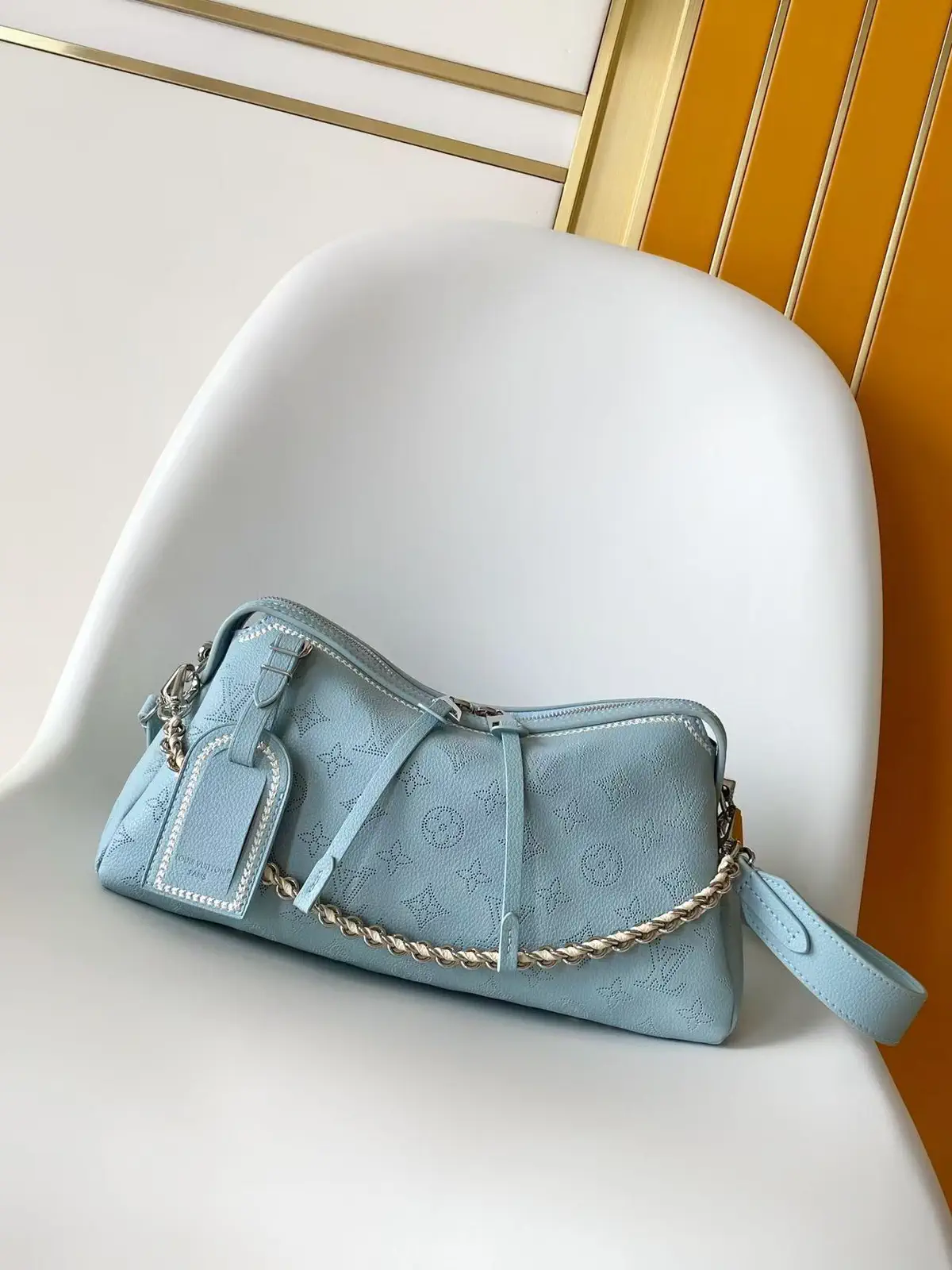 Louis Vuitton Light Blue Mahina Hand It All Shoulder Bag image 1