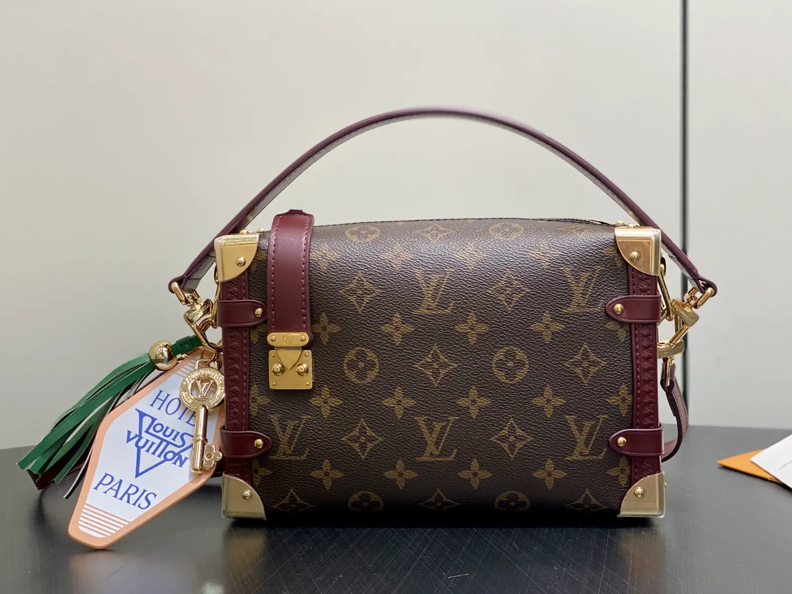 Louis Vuitton Monogram Side Trunk Top Handle Bag image 1