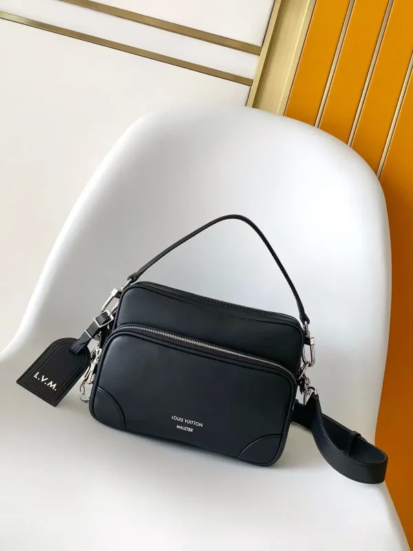Louis Vuitton Black Crossbody Bag with Top Handle image 1