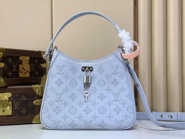 Louis Vuitton Light Blue Monogram Perforated Crossbody Bag image 1