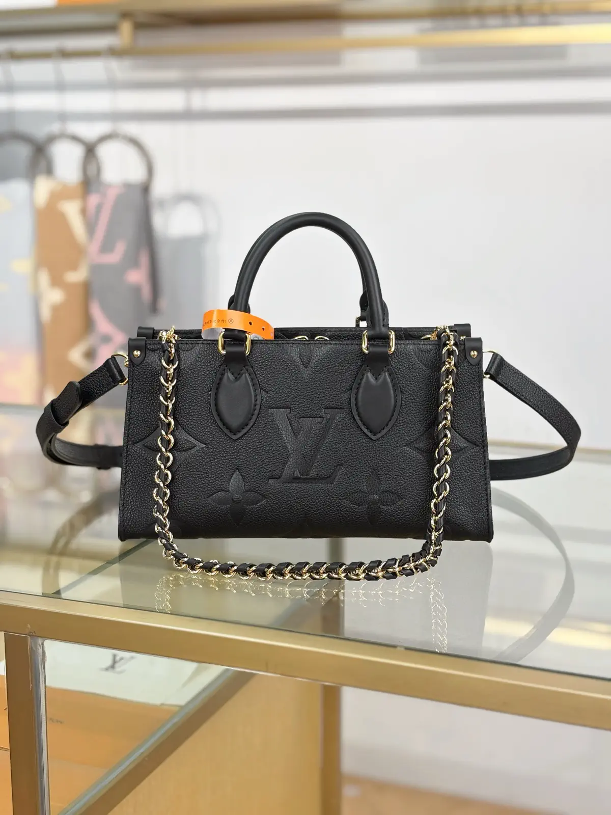 Louis Vuitton Black Monogram Top Handle Bag image 1