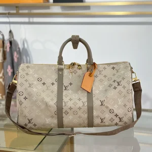 Louis Vuitton Monogram Keepall Bandoulière 50 Duffle Bag image 1