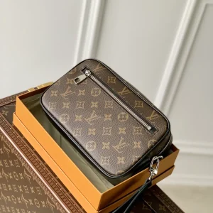 Louis Vuitton Monogram Pochette Kasai Clutch image 1