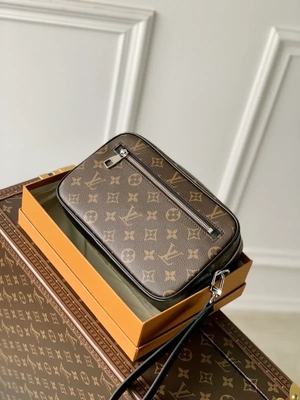 Louis Vuitton Monogram Pochette Kasai Clutch image 1