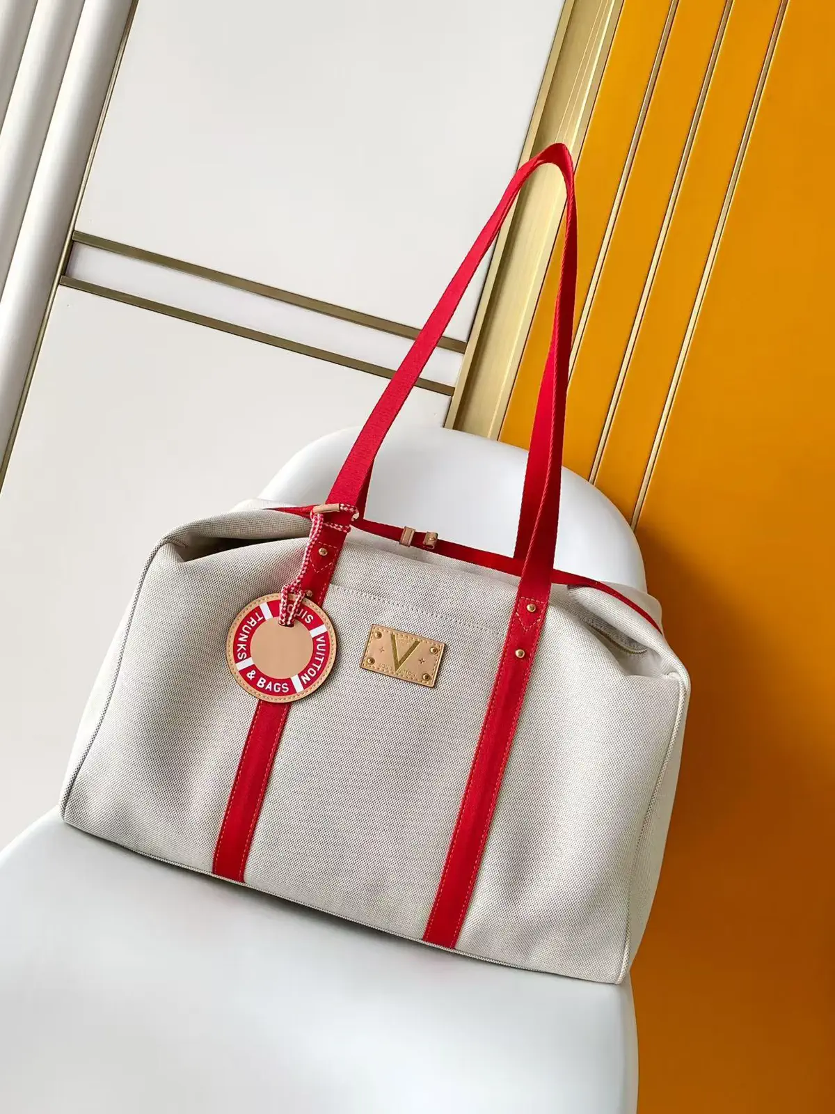 Louis Vuitton Escale Cotton Duffle Bag image 1