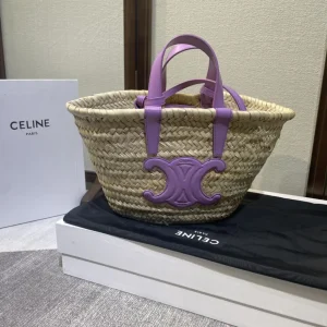 CELINE Teen Triomphe Classic Basket Bag image 1