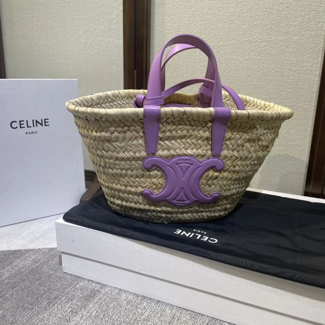 CELINE Teen Triomphe Classic Basket Bag image 1