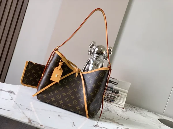 Louis Vuitton Monogram Carryall Shoulder Bag image 1