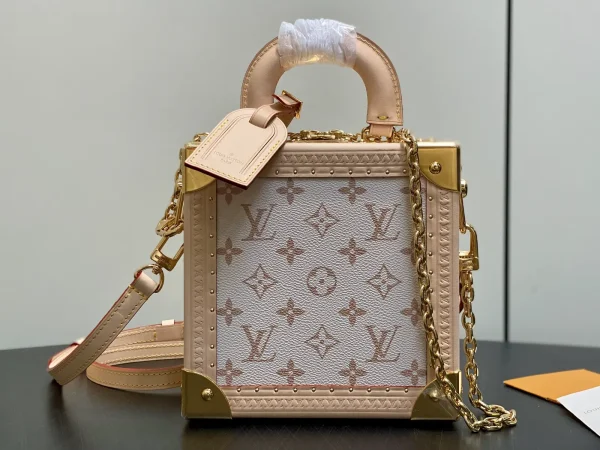 Louis Vuitton Mini Square Trunk Monogram Top Handle Bag image 1