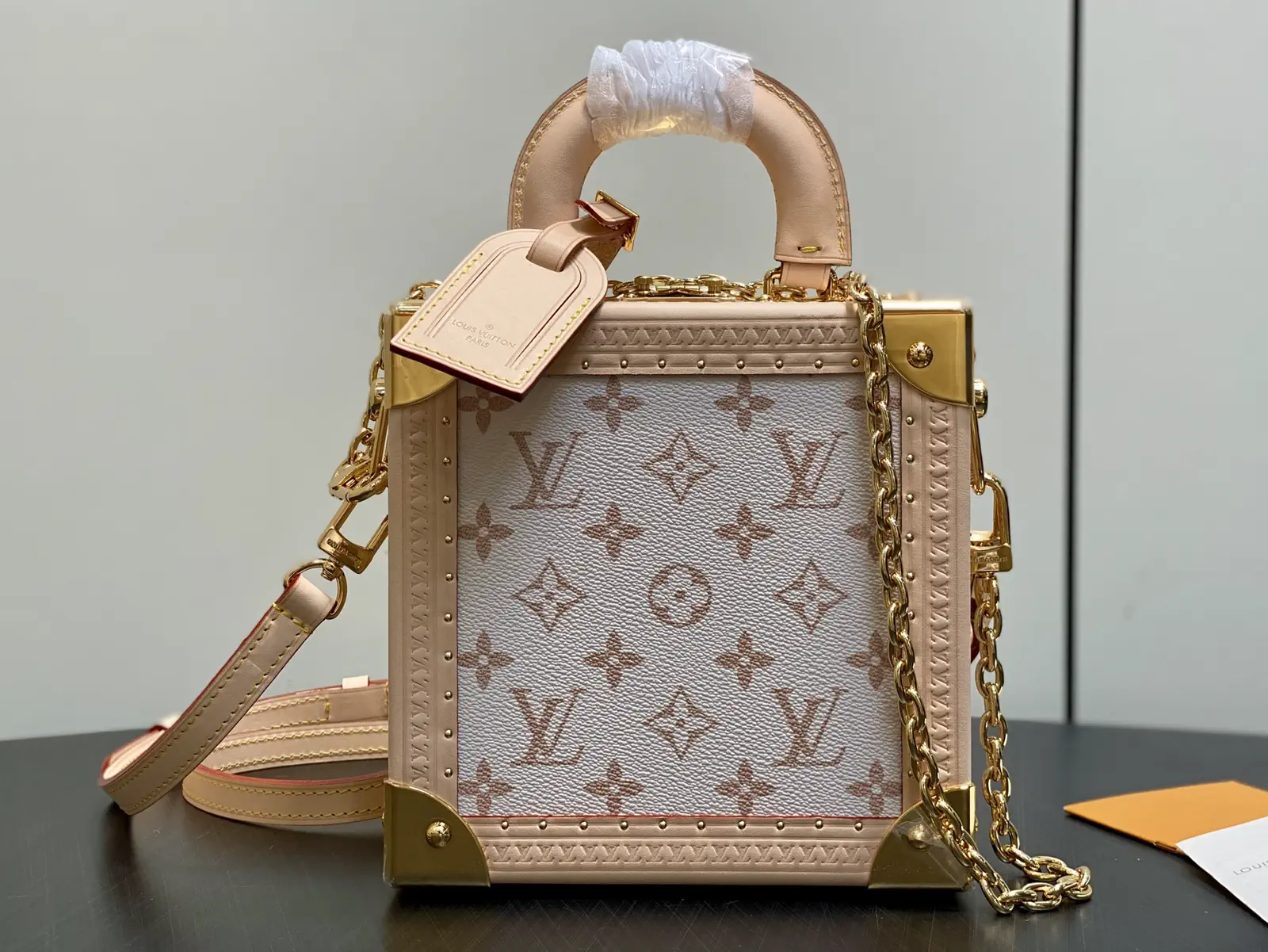 Louis Vuitton Mini Square Trunk Monogram Top Handle Bag image 1