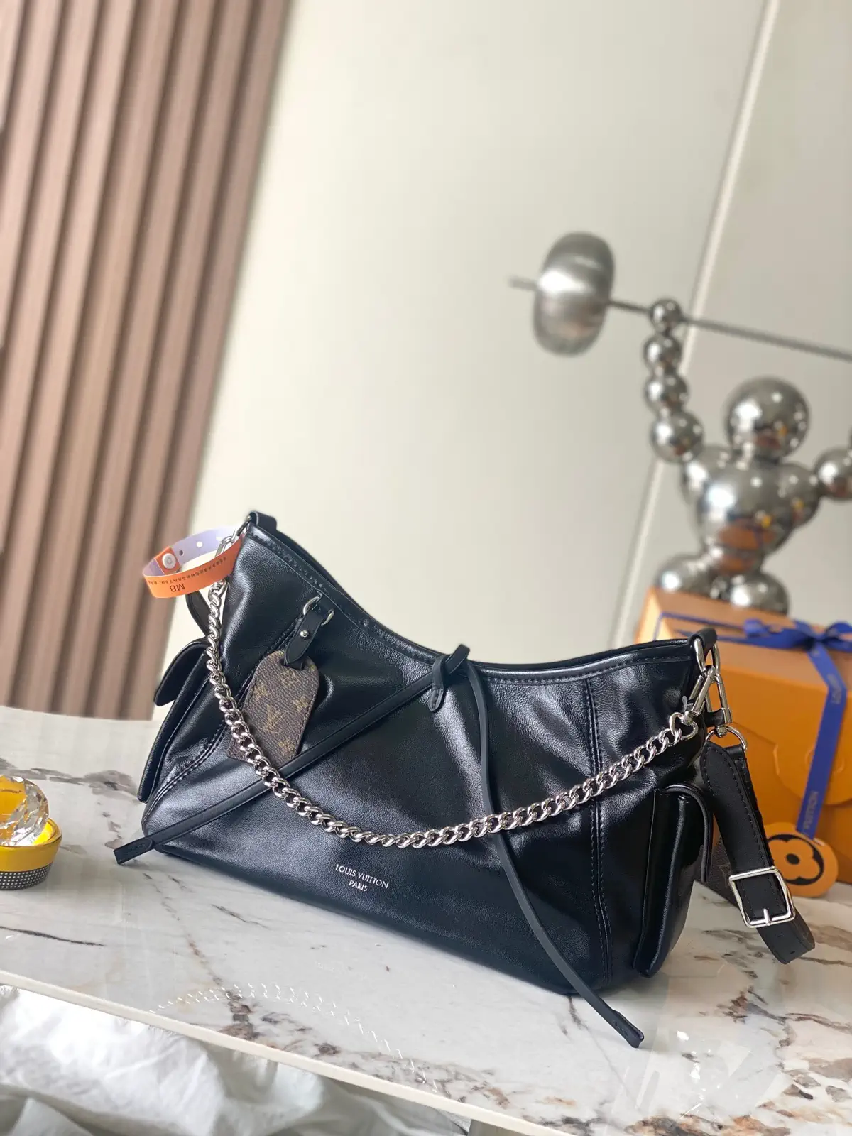 Louis Vuitton Black Carryall Cargo Shoulder Bag image 1