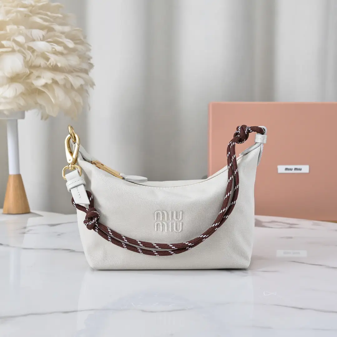 Miu Miu Denim Shoulder Bag image 1