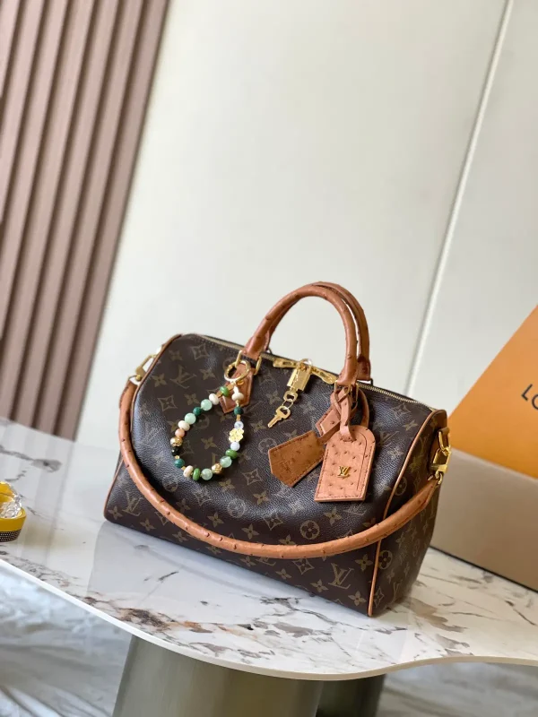 Louis Vuitton Monogram Speedy Soft 30 Top Handle Bag image 1