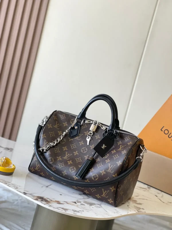Louis Vuitton Monogram Speedy Soft 30 Top Handle Bag image 1