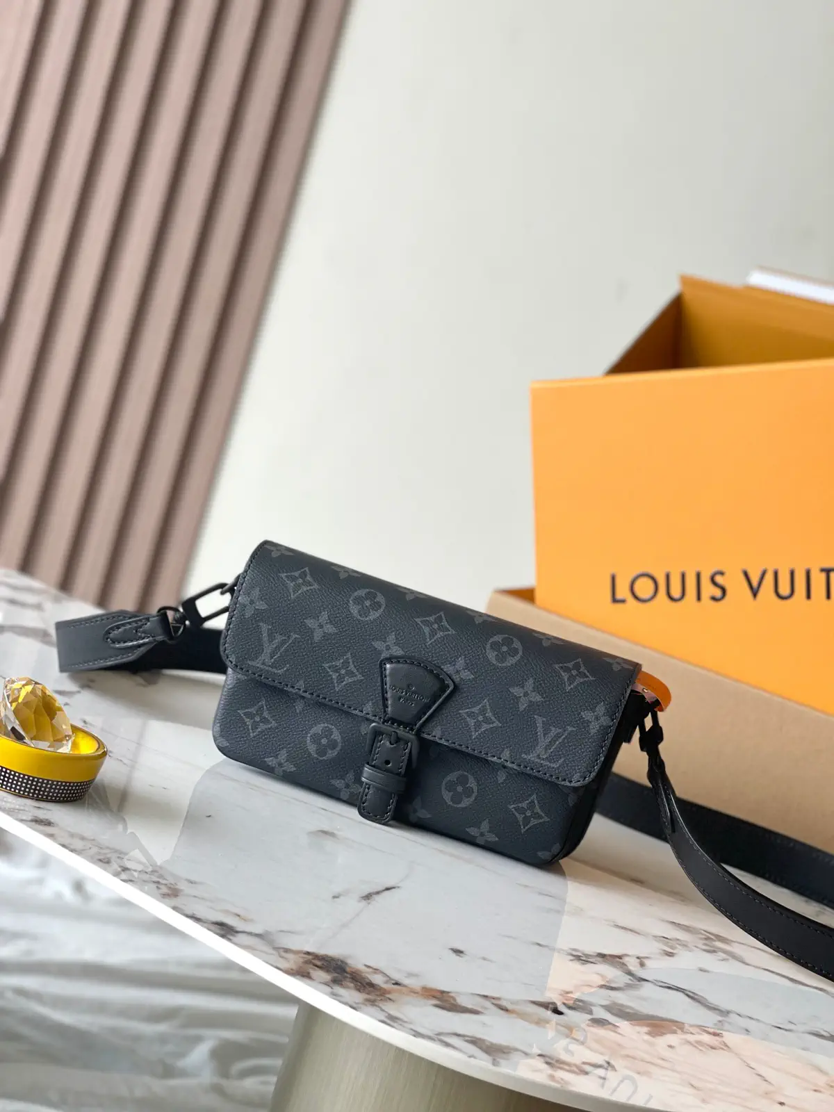 Louis Vuitton Montsouris Mini Monogram Crossbody Bag image 1