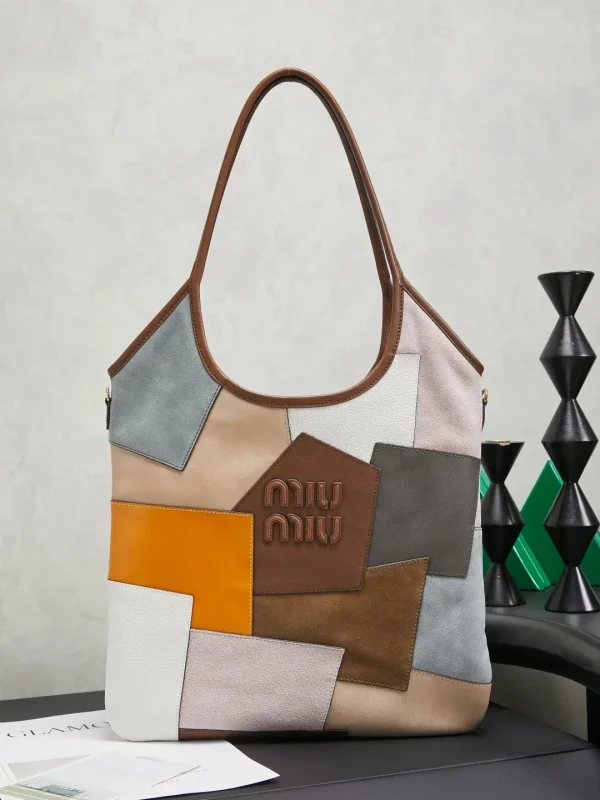 Miu Miu Patchwork Tote Bag image 1