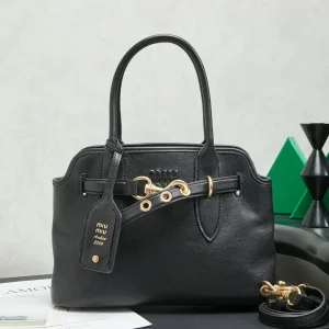 Miu Miu Aventure Nappa Leather Top Handle Bag image 1