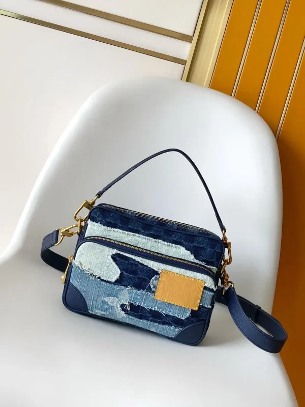 Louis Vuitton Patchwork Denim Nil Crossbody Bag image 1