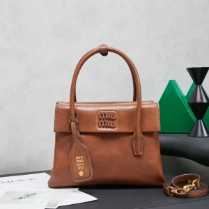 Miu Miu Leather Top Handle Bag image 1