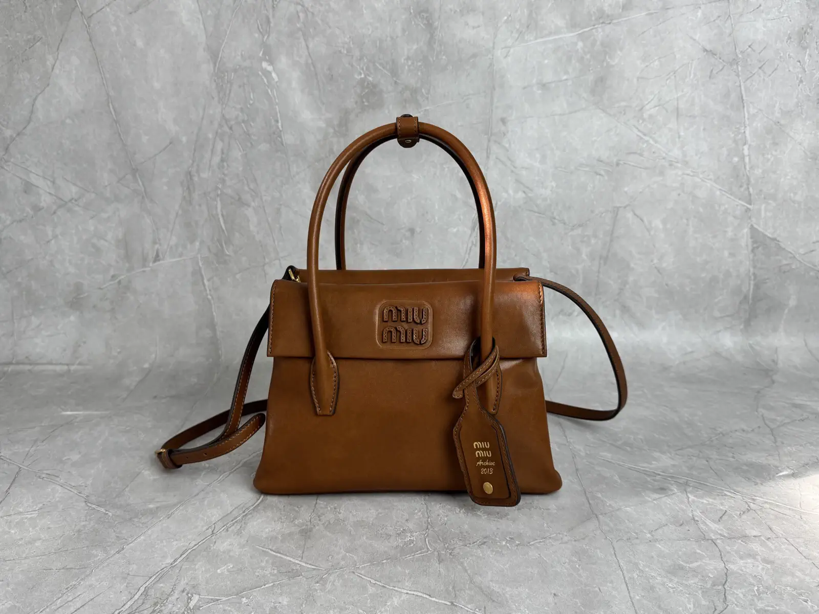 Miu Miu Double Flap Top Handle Bag image 1
