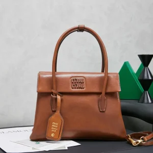 Miu Miu Leather Top Handle Bag image 1