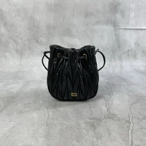 Miu Miu Matelassé Mini Bucket Bag image 1