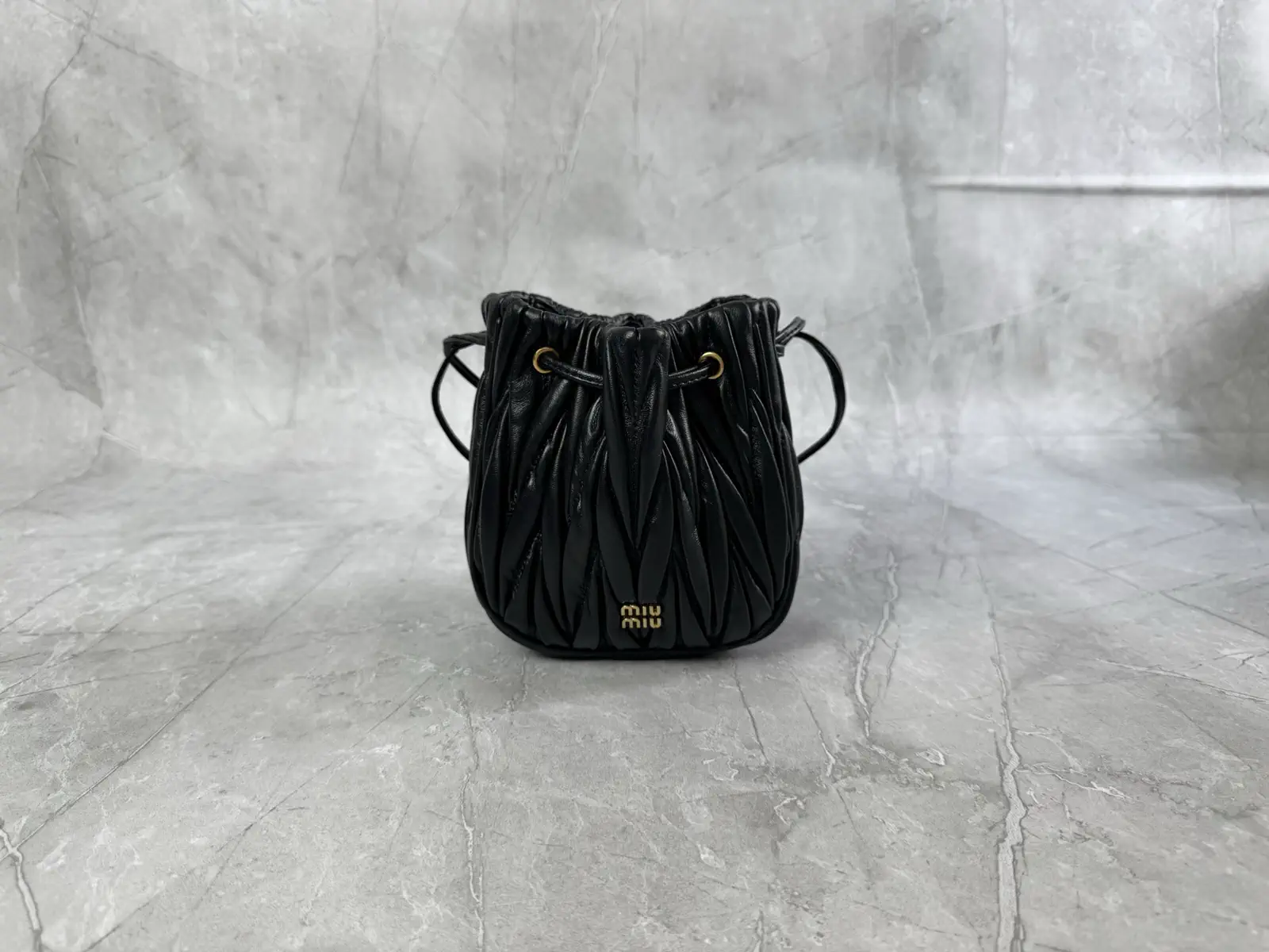 Miu Miu Matelassé Mini Bucket Bag image 1