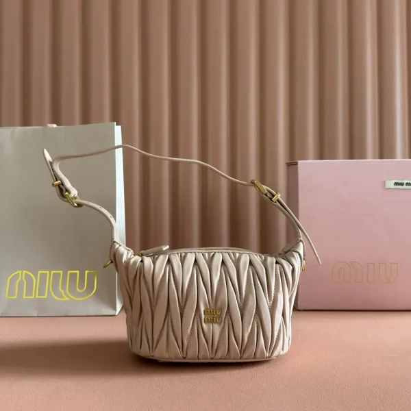 Miu Miu Matelassé Top Handle Pouch image 1