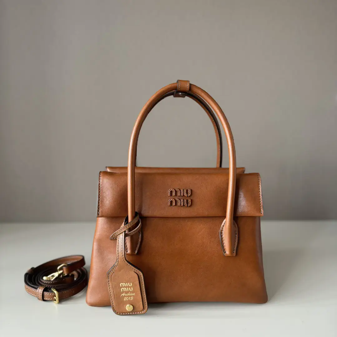 Miu Miu Double Flap Top Handle Bag image 1