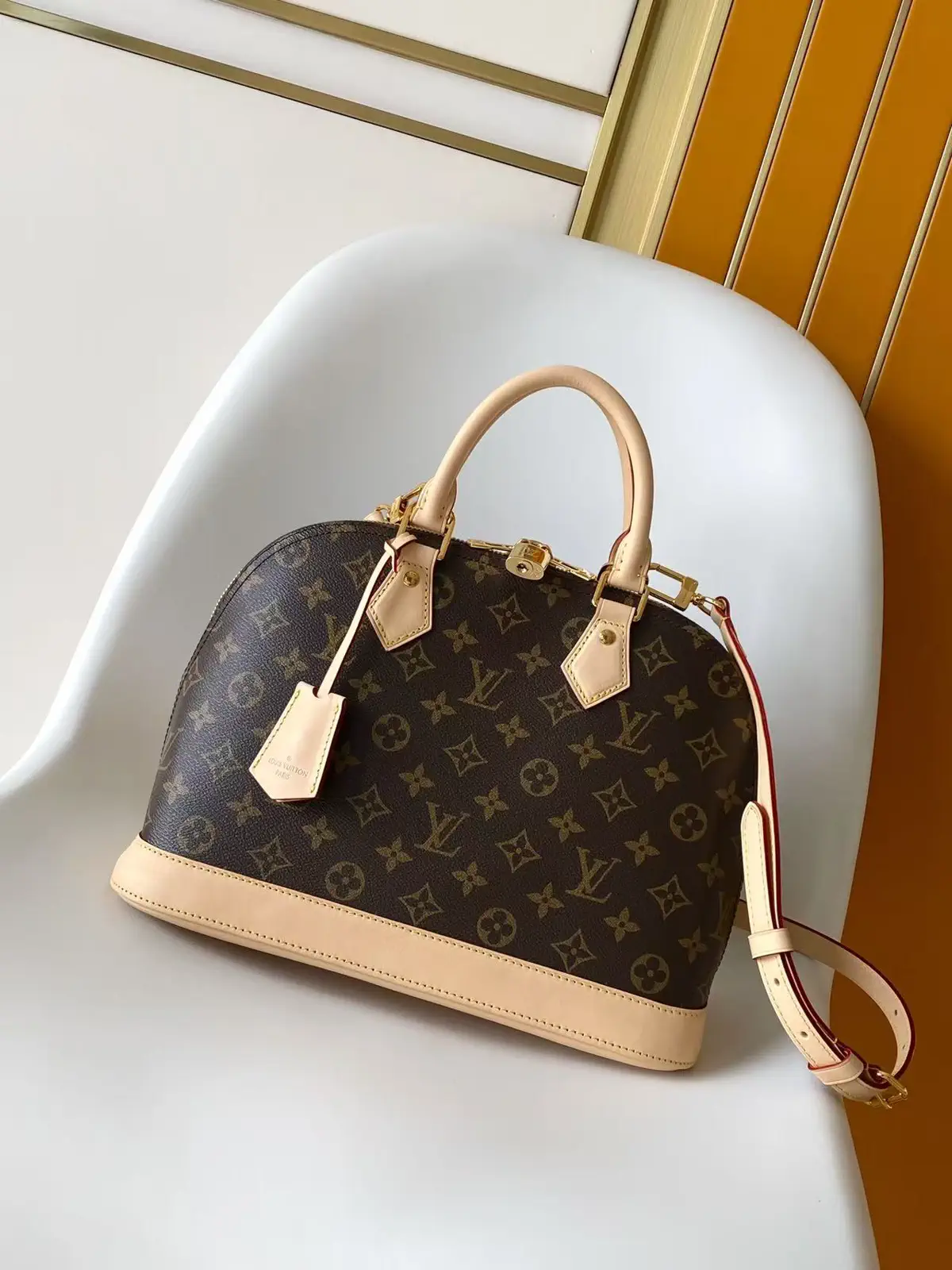 Louis Vuitton Monogram Alma Top Handle Bag image 1