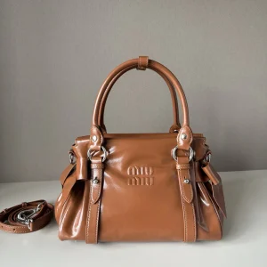 Miu Miu Leather Top Handle Bag image 1
