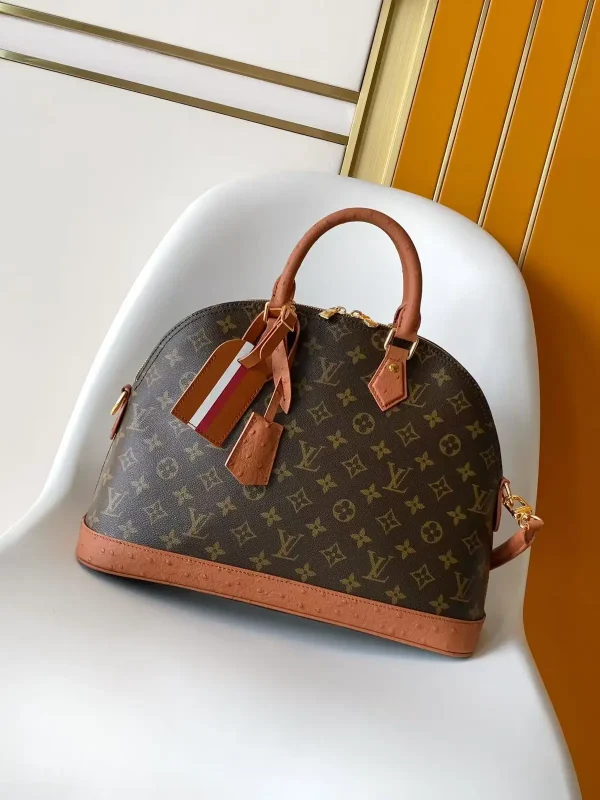 Louis Vuitton Monogram Alma Medium Top Handle Bag image 1