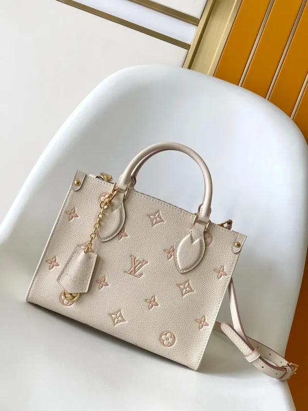 Louis Vuitton OnTheGo Small Monogram Empreinte Top Handle Bag image 1