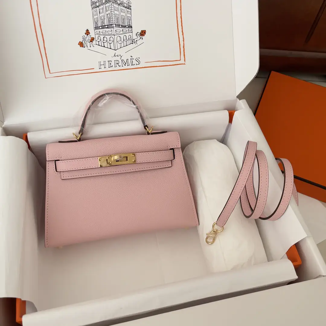 Hermès Light Pink Kelly 2 Top Handle Bag image 1