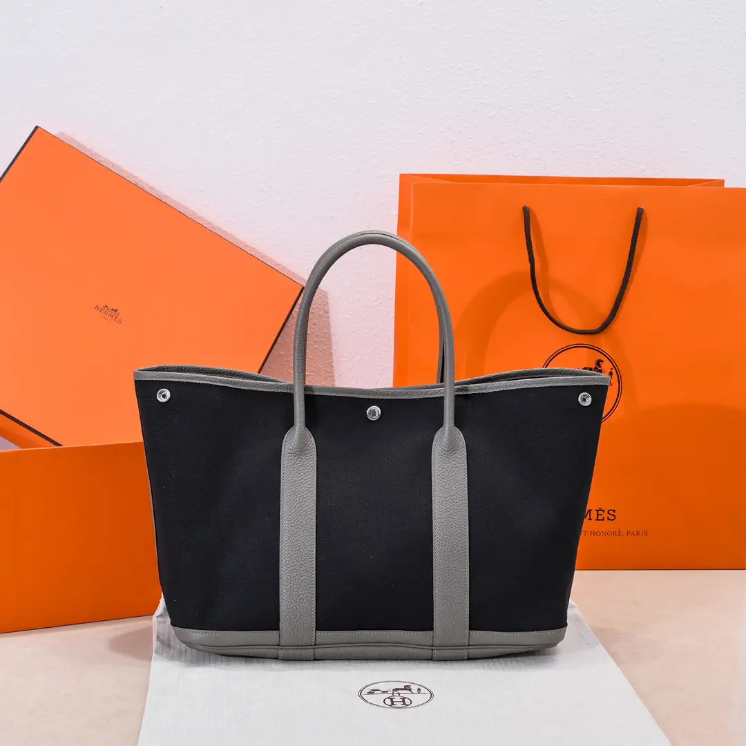 Hermès Garden Party 36 Canvas Tote Bag image 1
