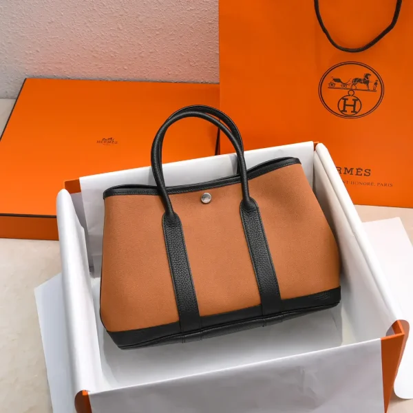 Hermès Canvas Tote Bag image 1